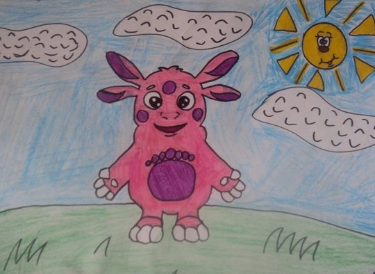 Мой любимый мультгерой рисунок