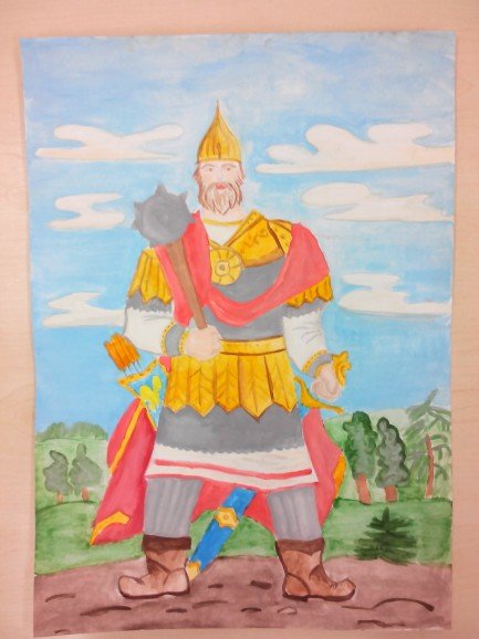 Сказочный образ мужской Илья Муромец