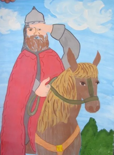 Илья Муромец портрет героя