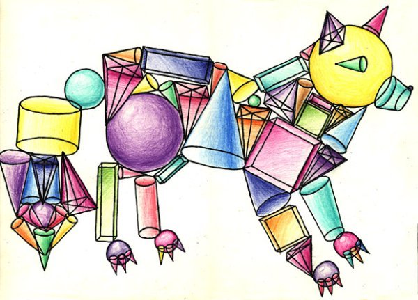 Геометрические фигуры для рисования