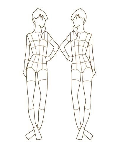 Модельки для моделирования одежды