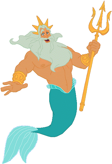 Царь Тритон из Русалочки