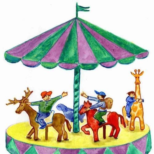 Карусели мультяшные