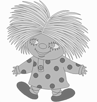 Домовенок Кузька раскраска