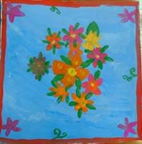 Урок изо мамин платок