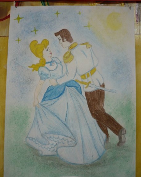 Рисунки детей на тему на балу