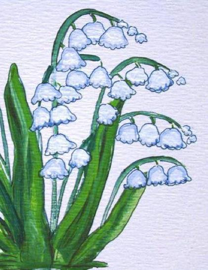 Ландыш для дошкольников