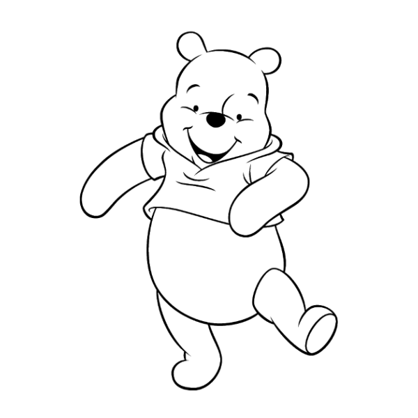 Винни пух Дисней нарисовать