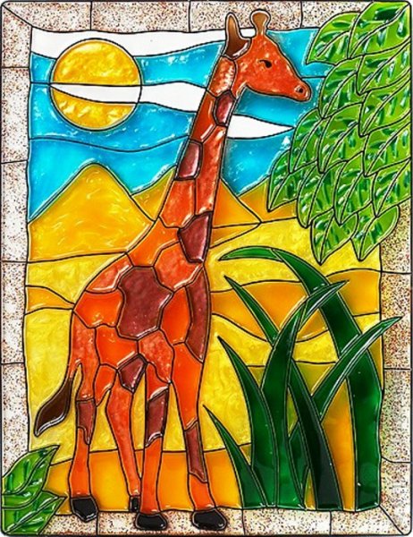 Витраж для дошкольников