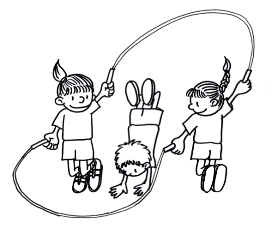 Скакалка рисунок