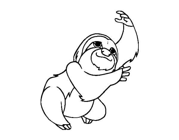 Ленивец детский рисунок (39 фото)