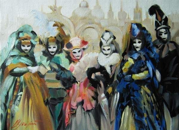 Картина карнавал Сурикова