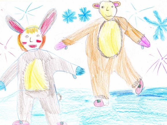 Рисунок на тему школьный карнавал