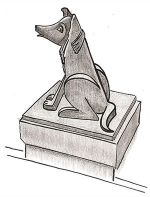 Эскиз скульптуры