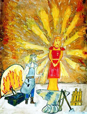 Калевала рисунки детей