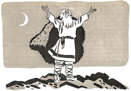 Эпос Калевала иллюстрации Вяйнемейнен