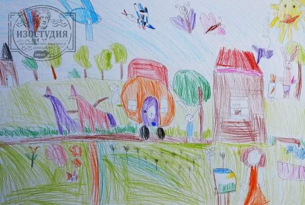 Сказочный город глазами детей