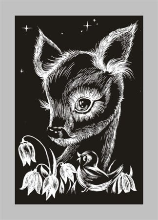 Гравюра простая