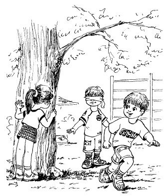 ПРЯТКИ раскраска для детей