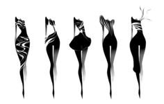 Стилизованный силуэт