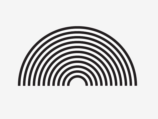 Полукруг символ