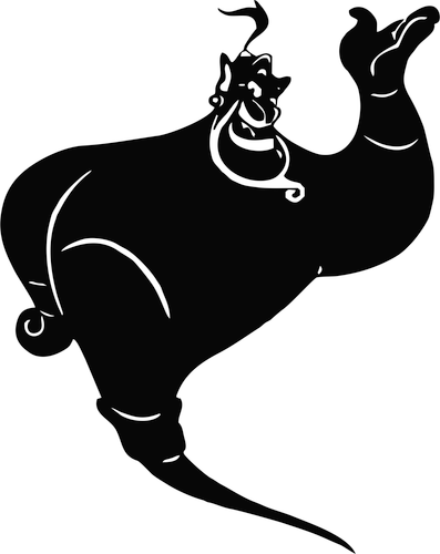 Джин алладин вектор