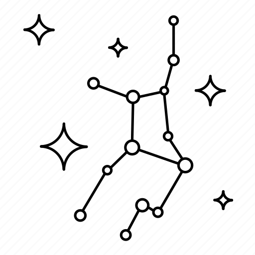 Дева Созвездие схема