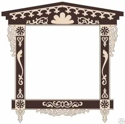 Наличники на окна вектор