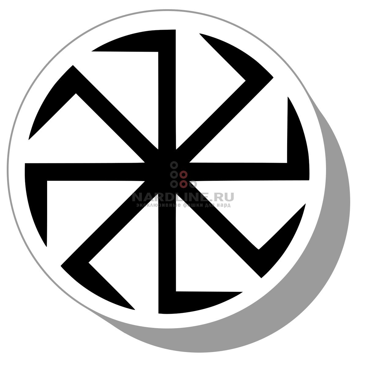 Славянский символ Коловрат четырехлучевой