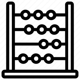 Счеты пиктограмма