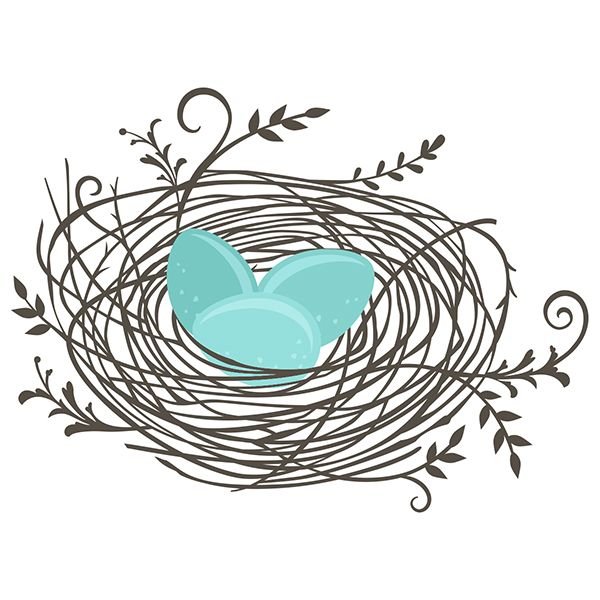Гнездышко вектор