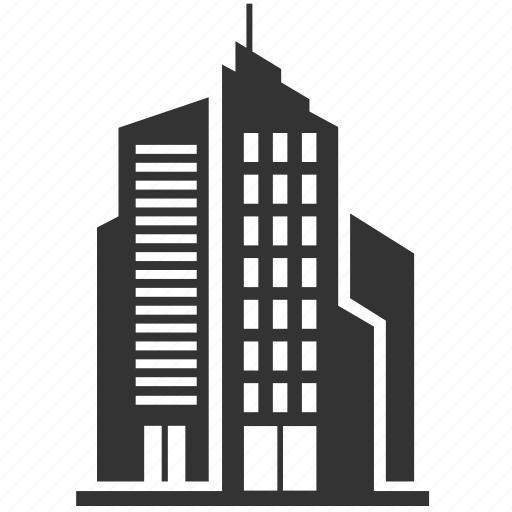 Силуэт современного здания