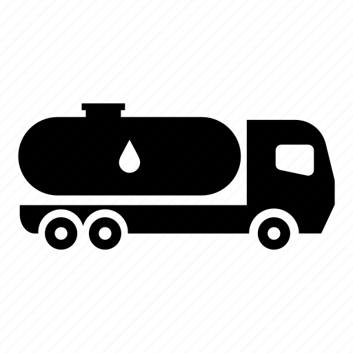 Бензовоз силуэт