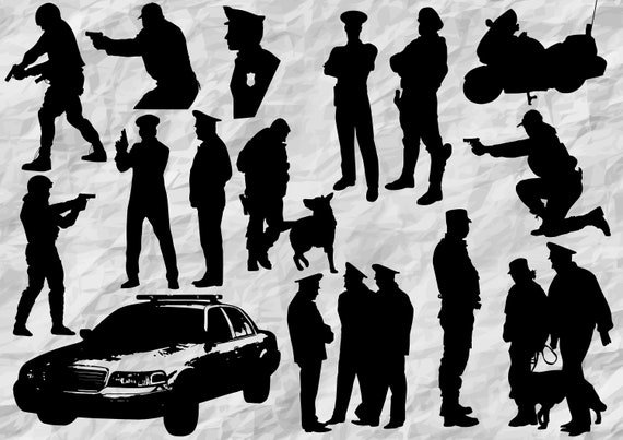 Полицейский в стиле Картун