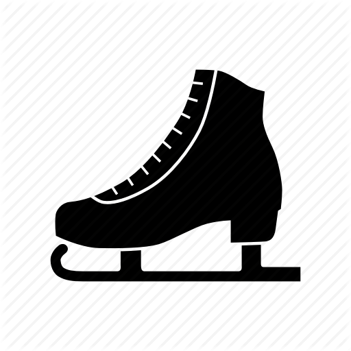 Силуэт коньков фигурных