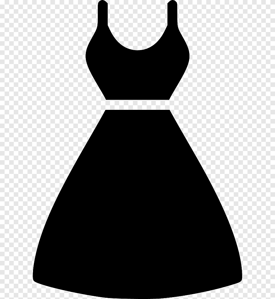 Векторный рисунок платье