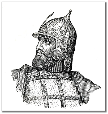 Александр Невский портрет