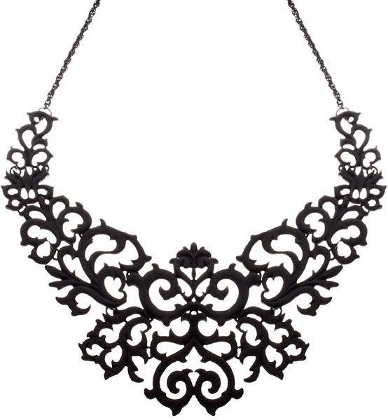 Узорные украшения ожерелье