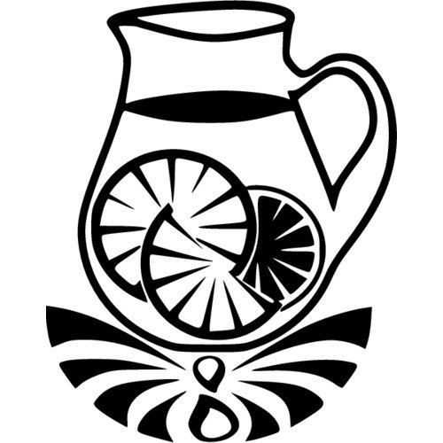 Стилизованный кувшин