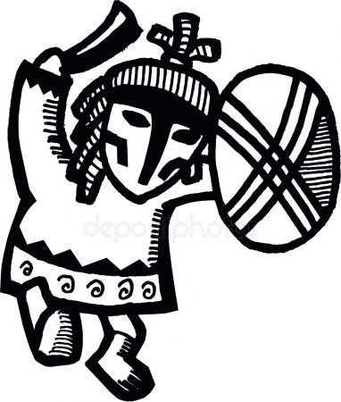 Шаман значок