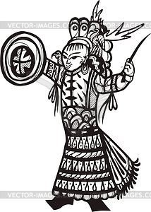 Шаманка вектор