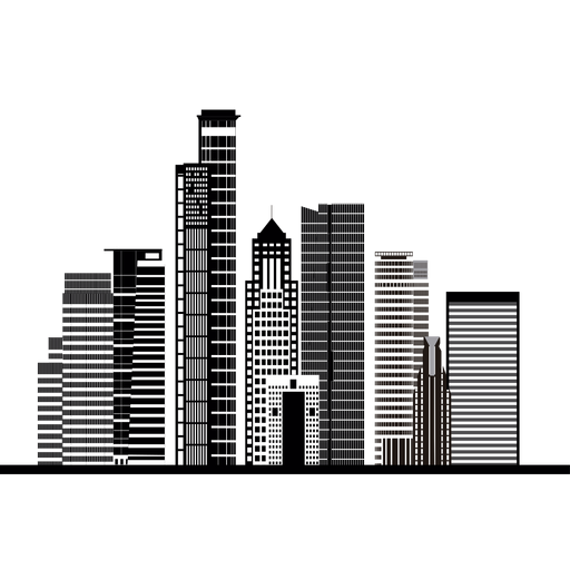 Силуэты высотных домов