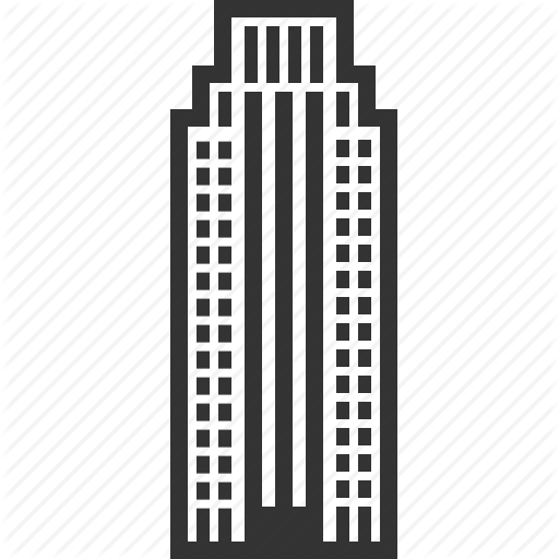 Здание на прозрачном фоне