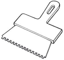 Шпатель рисунок