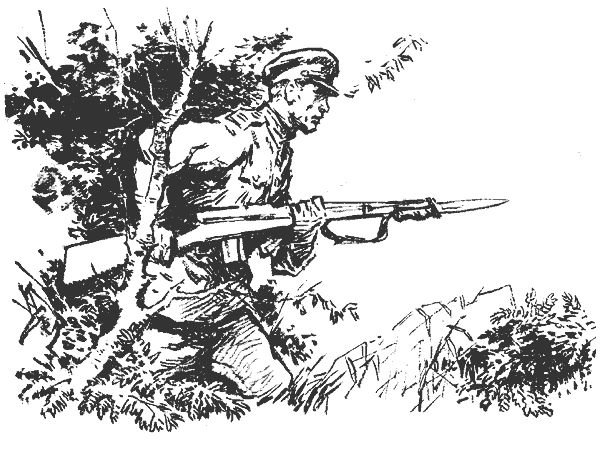 Пограничник рисунок карандашом