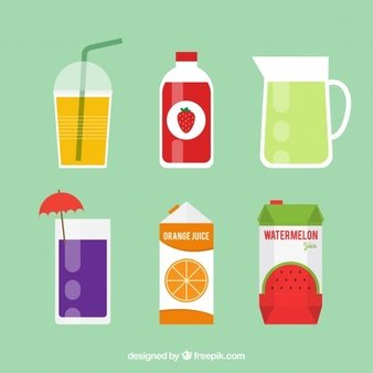 Пакет сока вектор