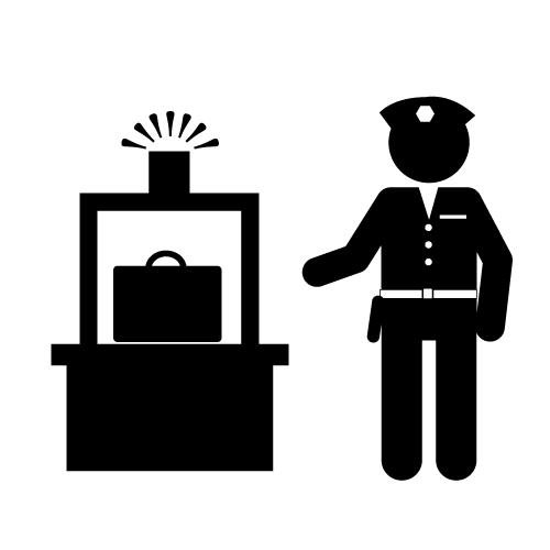 Таможня пиктограмма