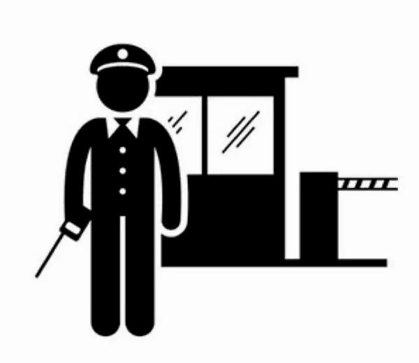 Пиктограмма охранник