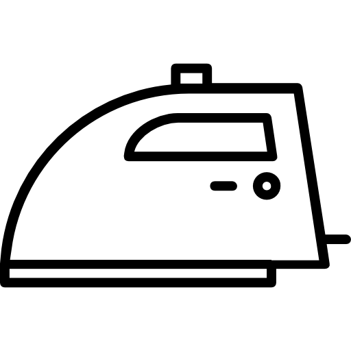 Утюг на прозрачном фоне