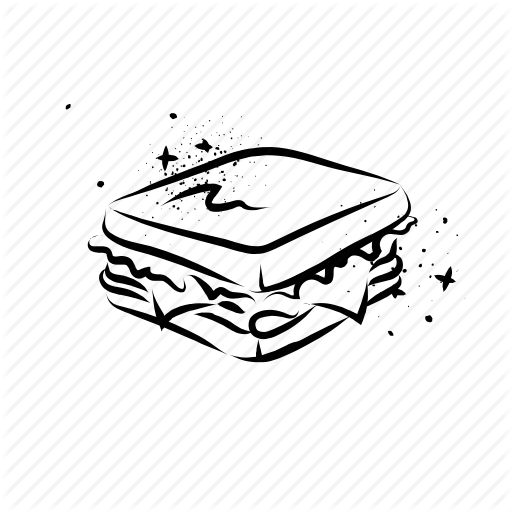 Сэндвич силуэт